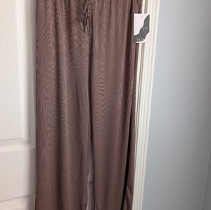 Love Poem Wide-Leg Drawstring Lounge Pants